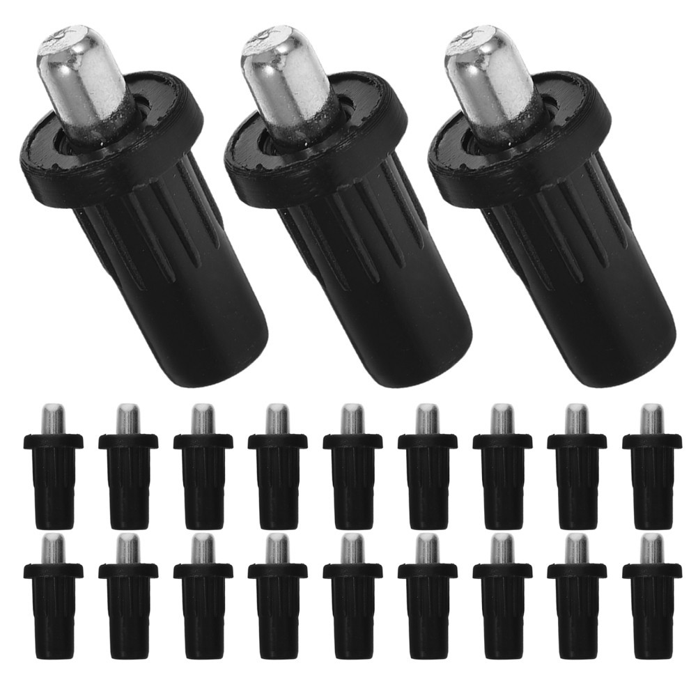 100pcs Spring Loaded Cabinet Door Pin, Furniture Fittings Connector Telescopic