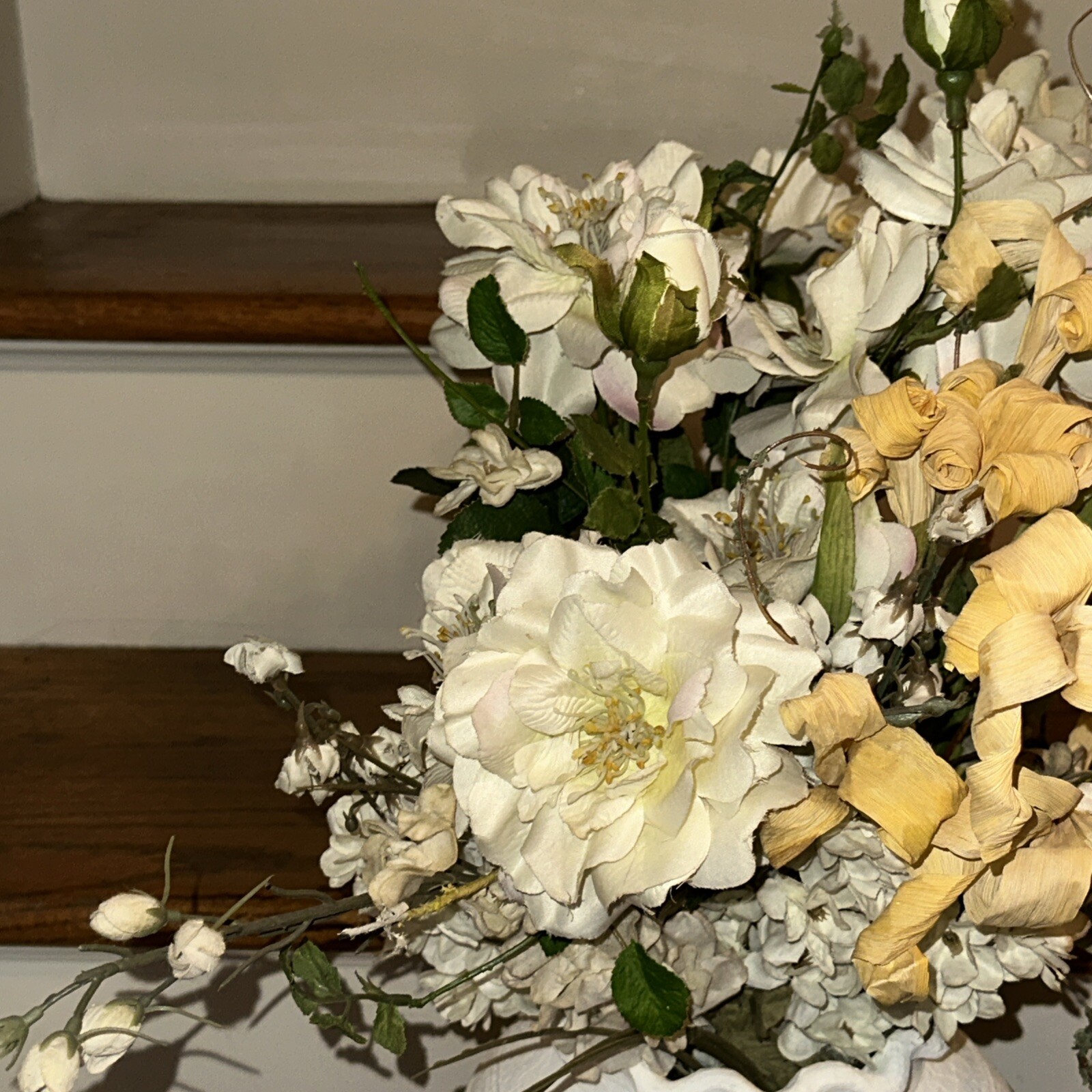 Camilla Rose Neutral Flower Stem Picks Arrangement Vase NOT Included ❤️Hang3