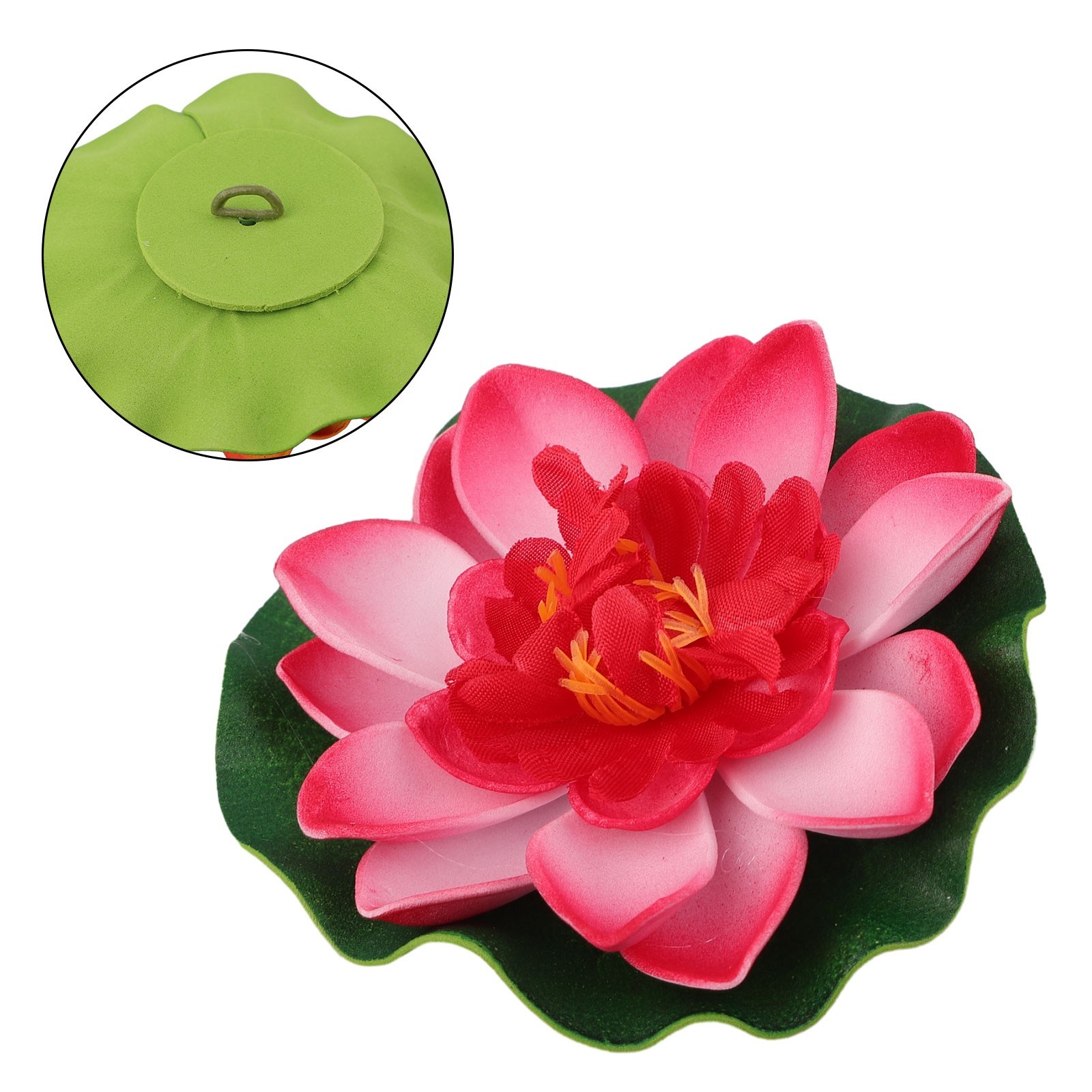 Fashion Hot Flower Pond Set 5pcs Aquarium Water Artificial Decor Lotus