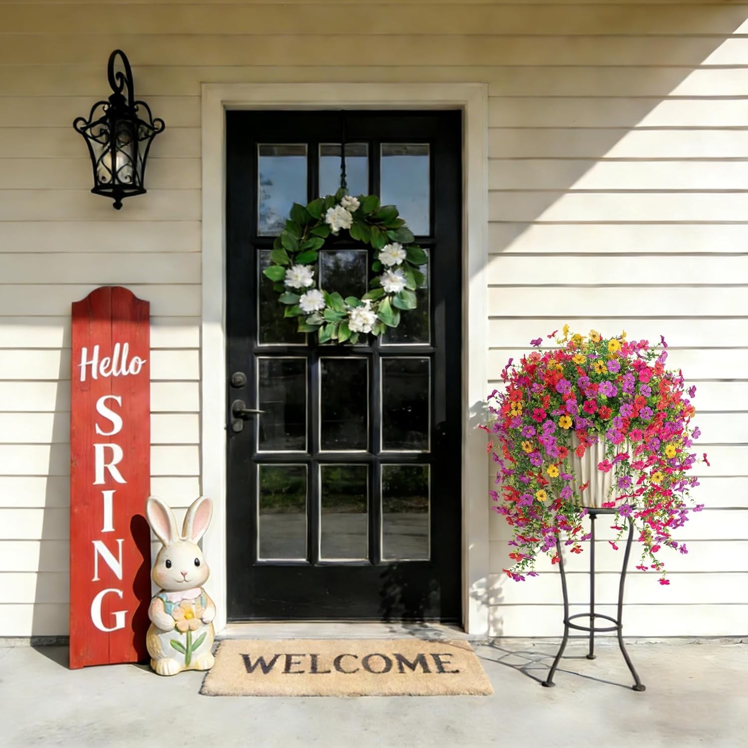 Realistic Fake Daisy Plants – 8 PCS Assorted Colors