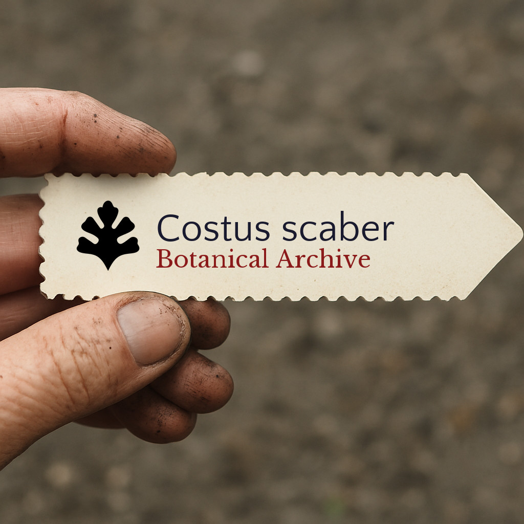 Costus scaber SEEDS – Spiral ginger | Orange costus