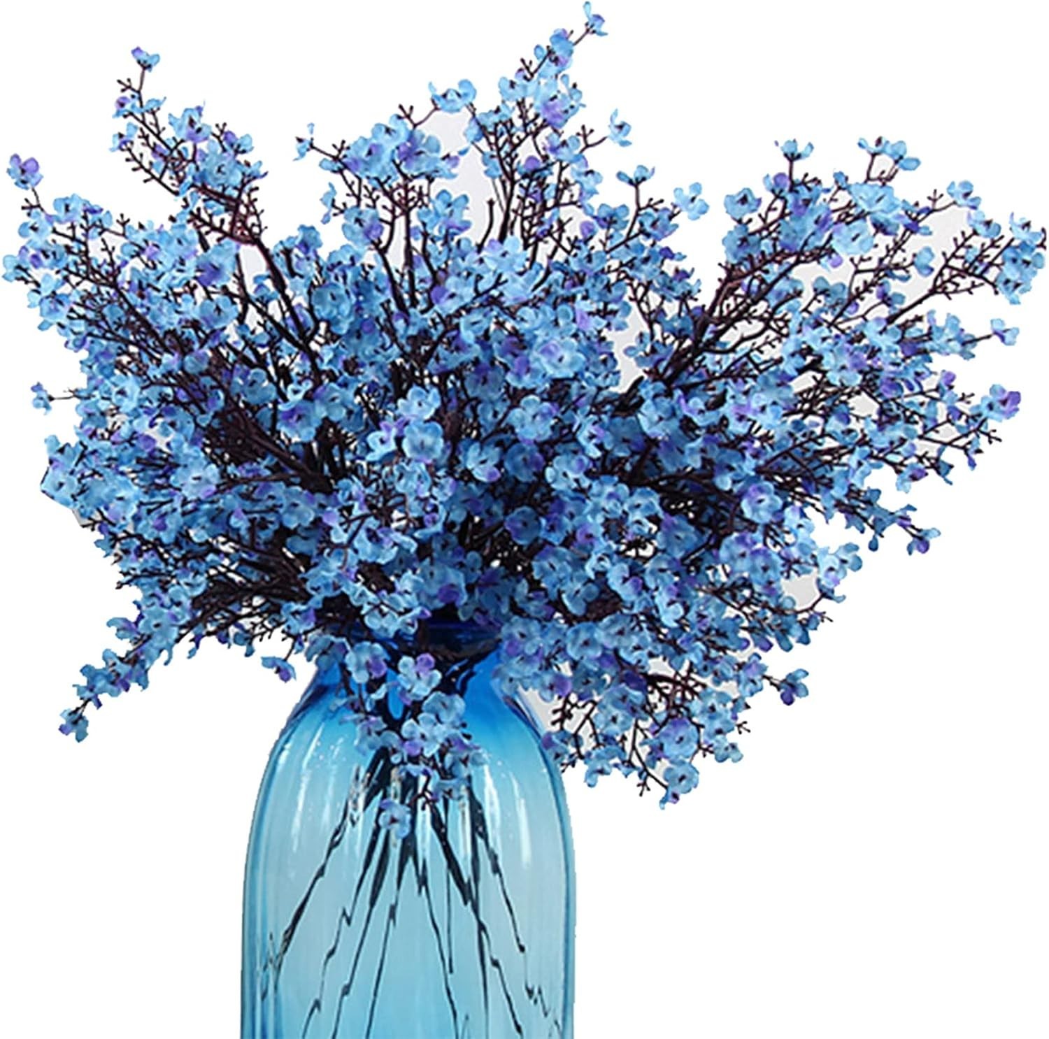20pcs Baby’s Breath Artificial Flowers Bouquet – Blue