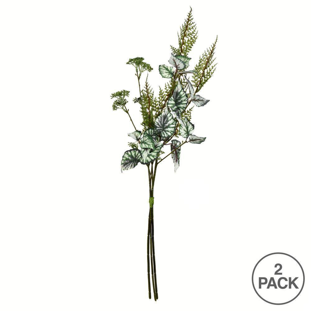 26 In. Purple Artificial Mixed Greenery Bundle, (Pack of 2)