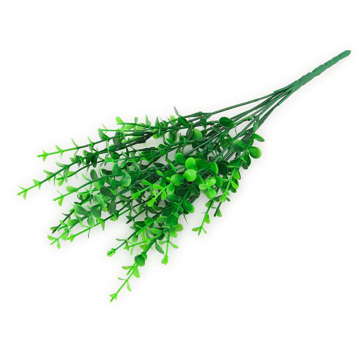 Green Leaves Bunch Branch Artificial Plants Faux Fake Flowers Decor Home Garden