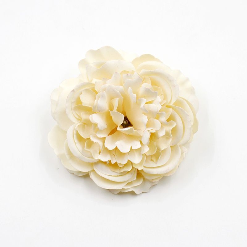 Peony Rose Silk Head Flowers Wedding Party Decorate Artificial Flower 8cm 2-5pcs