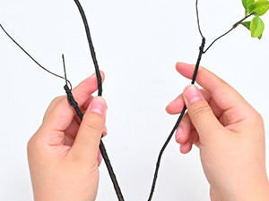 4PCS Artificial Ficus Branches for Vase, Faux Greenery Stems for Vase Filler,