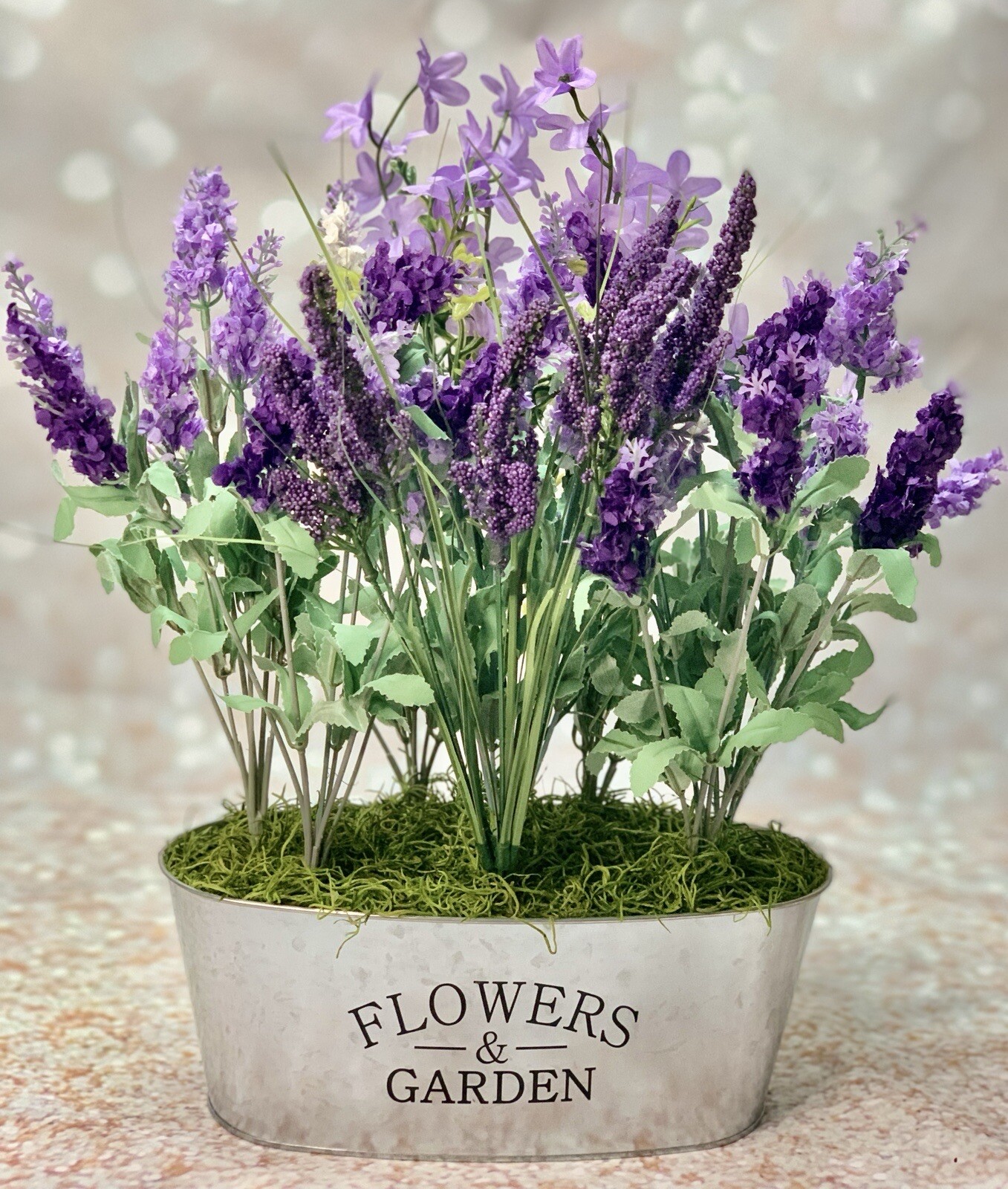 Flower Arrangement Lavender Flowers for Garden and Home Decoration CP00123