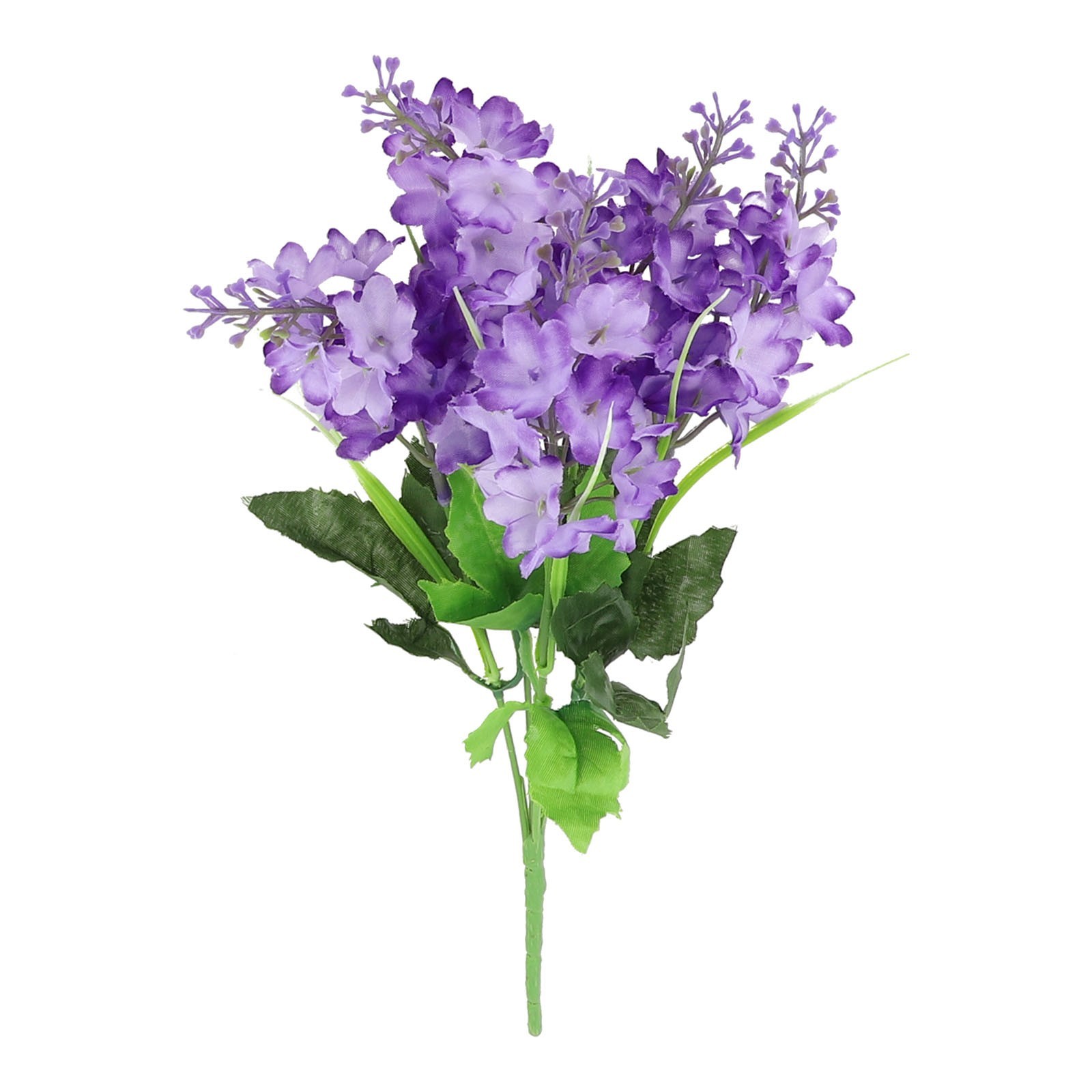 5Heads Artificial Hyacinth Flowers Bunch Wedding Home Grave Outdoor Bouquet