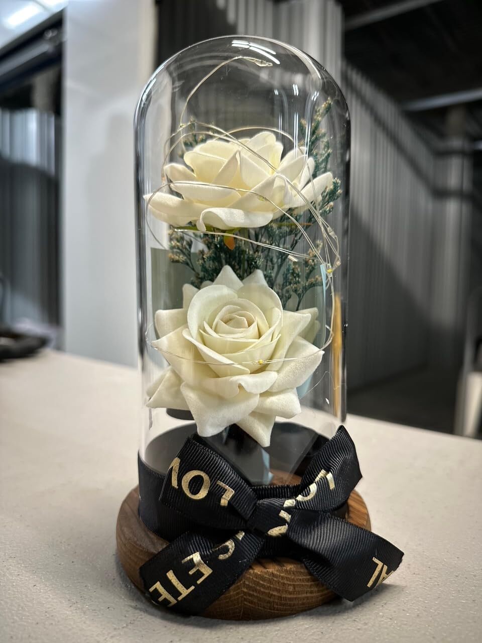 Preserved Rose Gifts for Women Forever Real Rose in Glass Dome Romantice Rose…