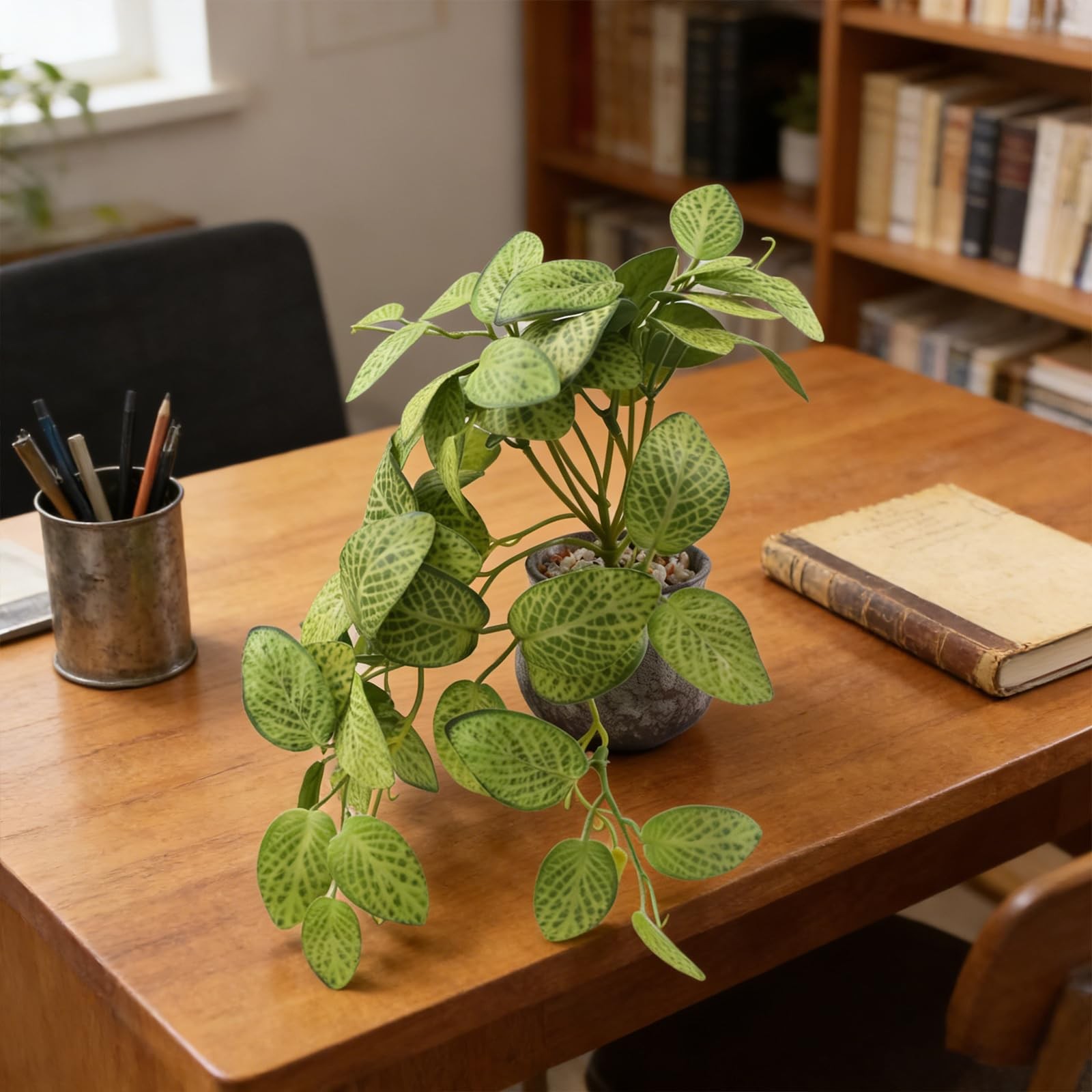 2 Pcs Small Artificial Vines Hanging Plants Fake Ivy Greenery Plants