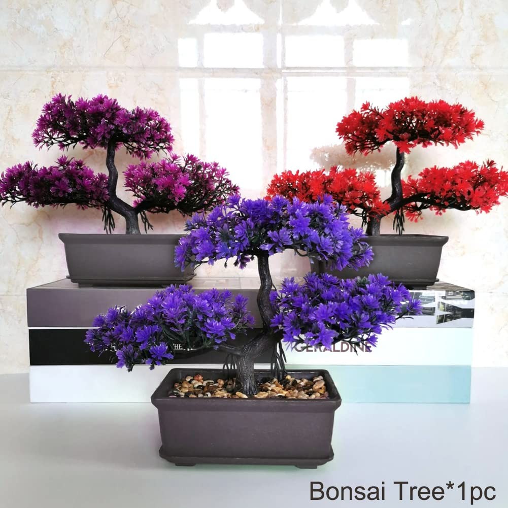 Bonsai Tree, Artificial Plants, Artificial Bonsai Tree Juniper Faux Plants, I…