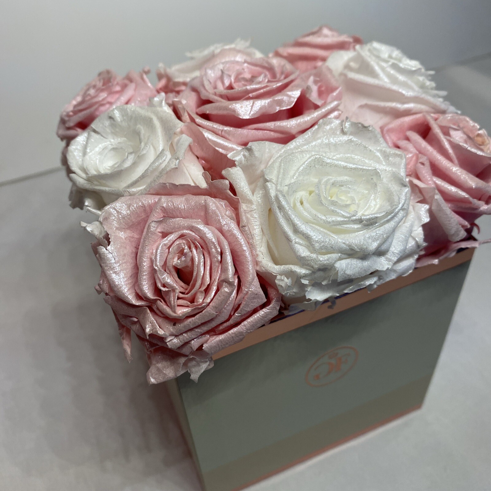 Glam Fleur Bouquet of Preserved Roses Los Angeles Valentines Day Flowers