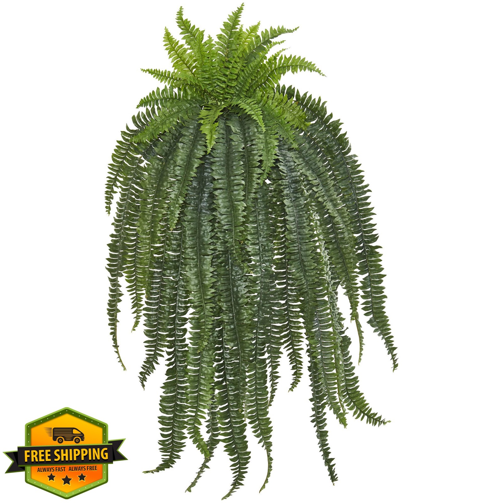 Nearly Natural 58in Boston Fern Artificial Plant