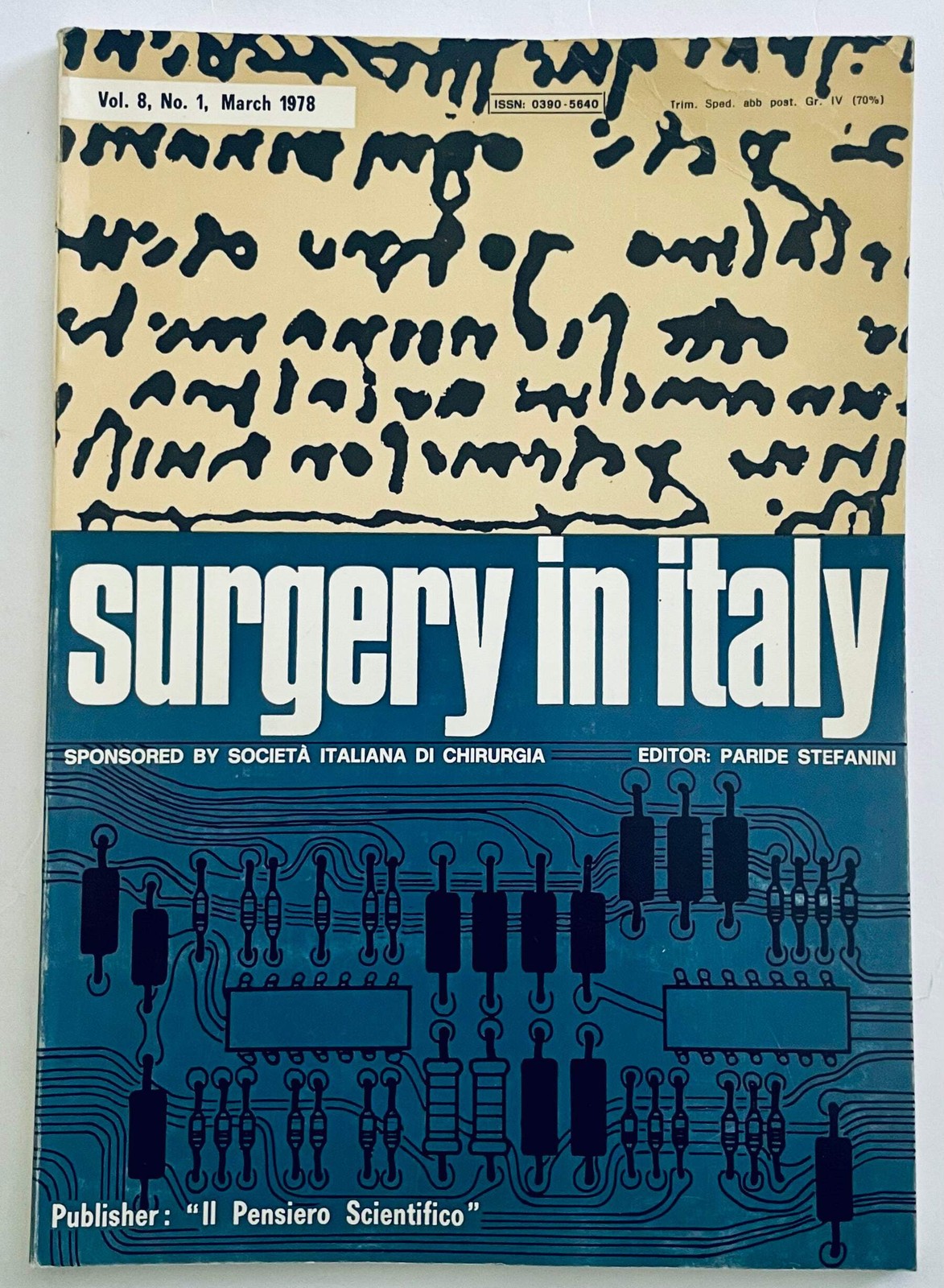 SURGERY IN ITALY | VOL. 8 no 1 MARCH 1978 | PARIDE STEFANINI –