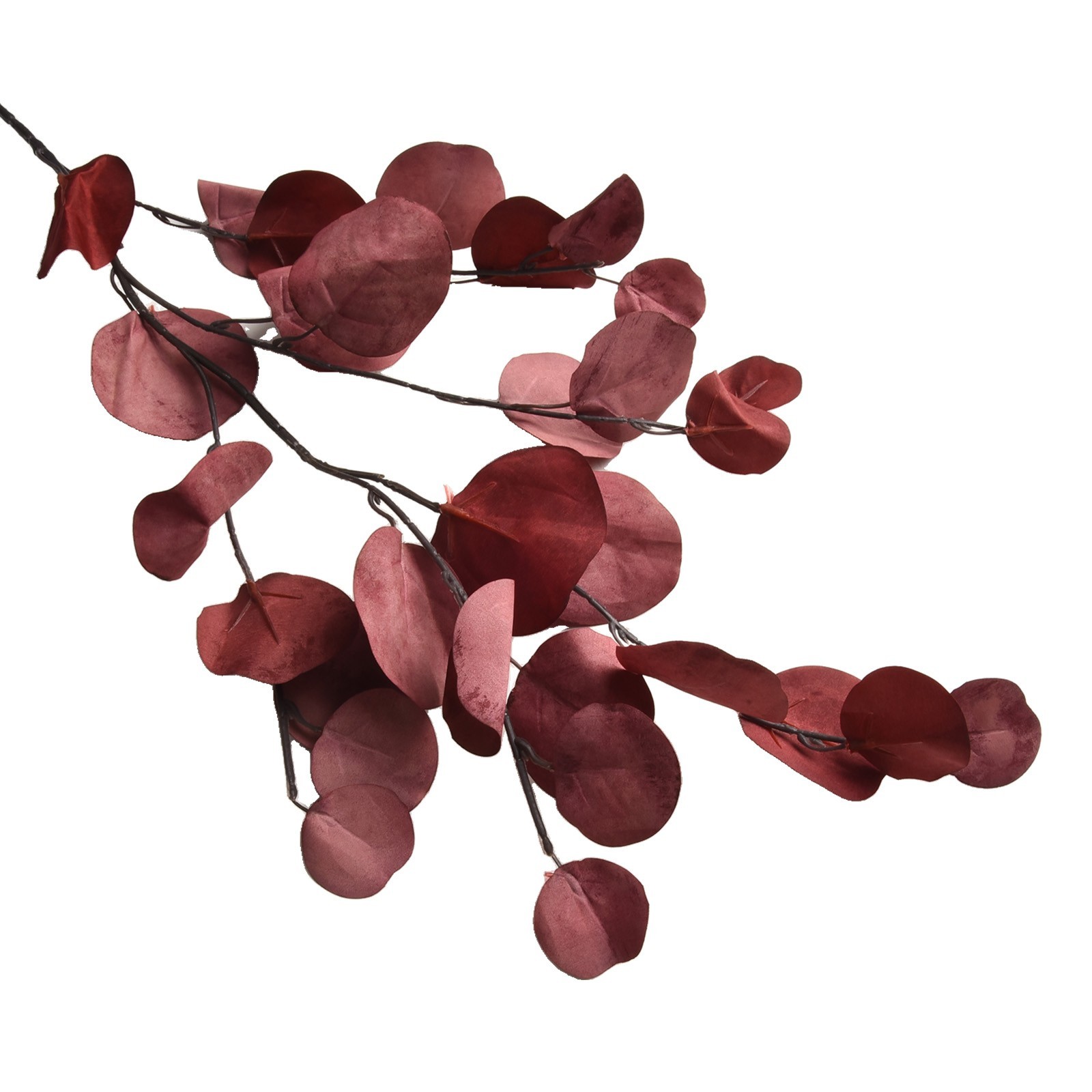 Eucalyptus Leaf Artificial Plants Wall MoneyFake Flowers Arrangement Accessories