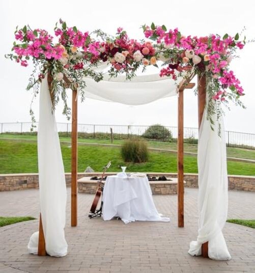 12PCS Bougainvillea Artificial Flowers 31.50″ Long Stem Fake Silk Deep Pink