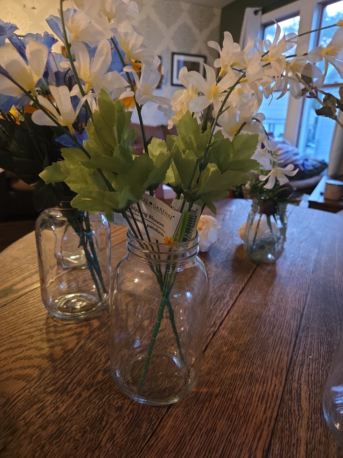 Box Lot Of Artificial Flowers.  Asstd Styles and Colors.