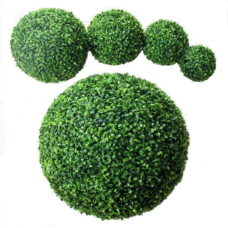 1 Piece Artificial Plant Topiary Ball Indoor And Outdoor Plant Arrangement Decor