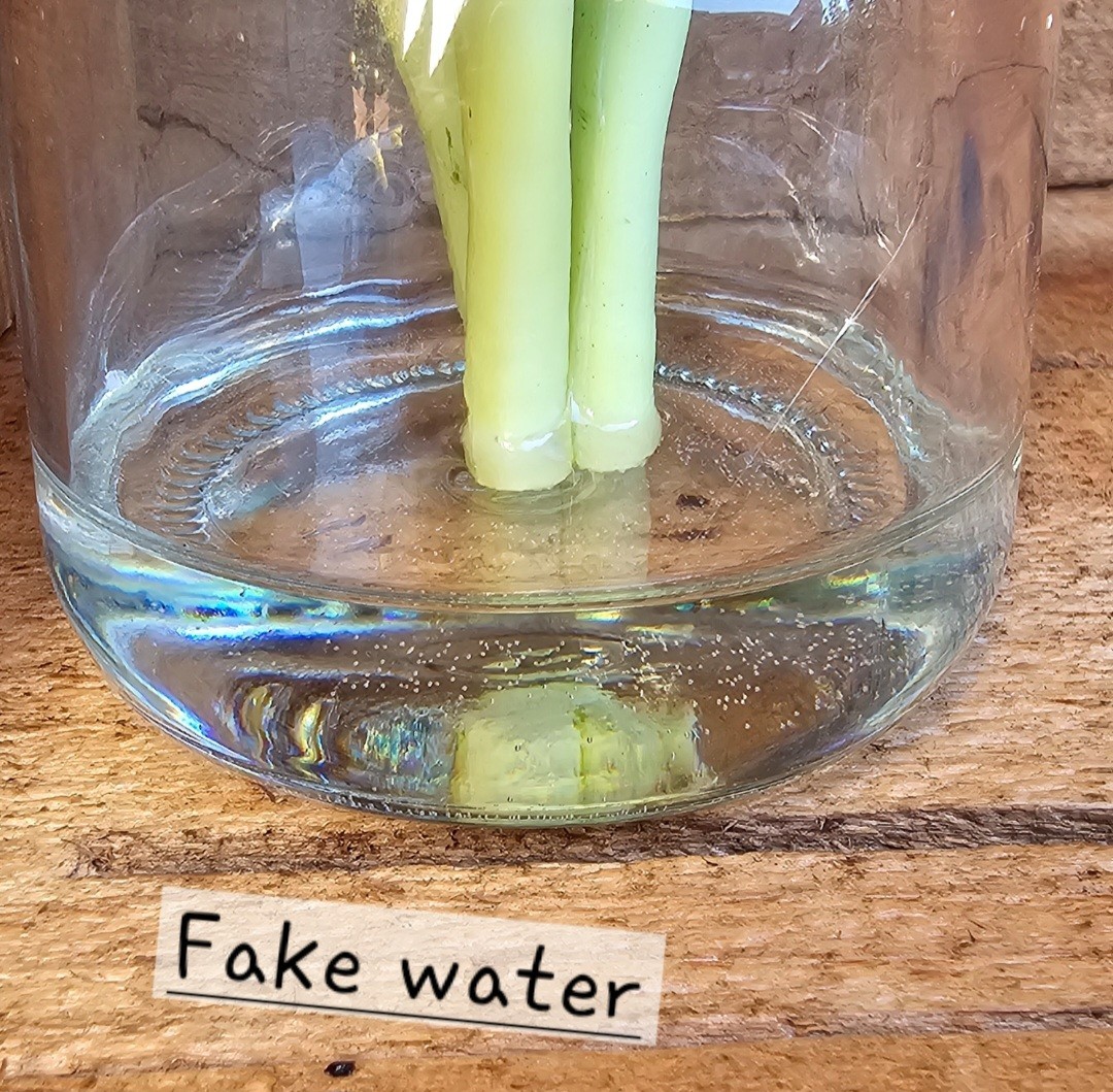 Real Touch Artificial Tulip in a vase FAKE WATER flowers LOOK REAL Spring Decor