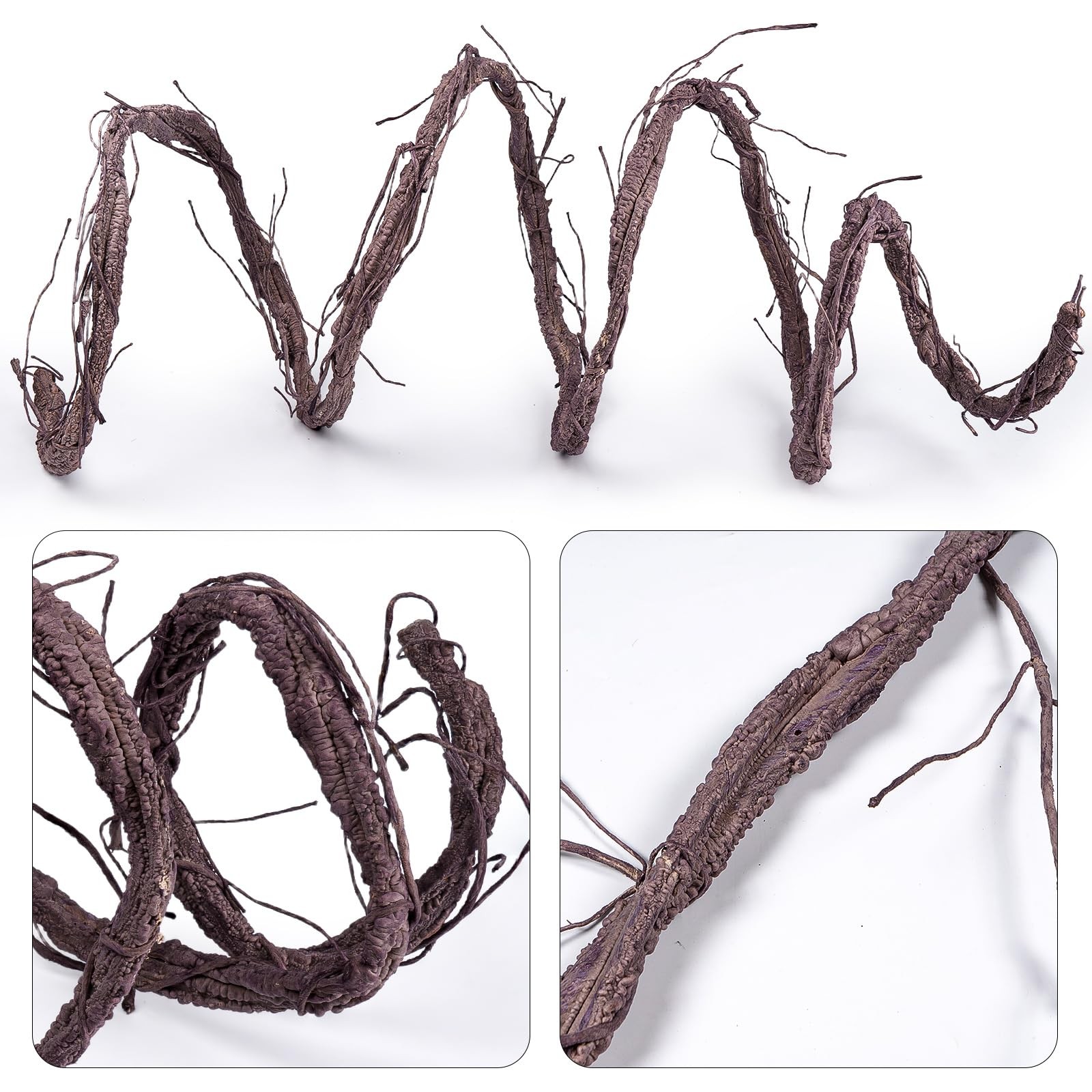 118 inch Bendable Artificial Brown Tree Twigs Branches, Small Size Wall Hangi…