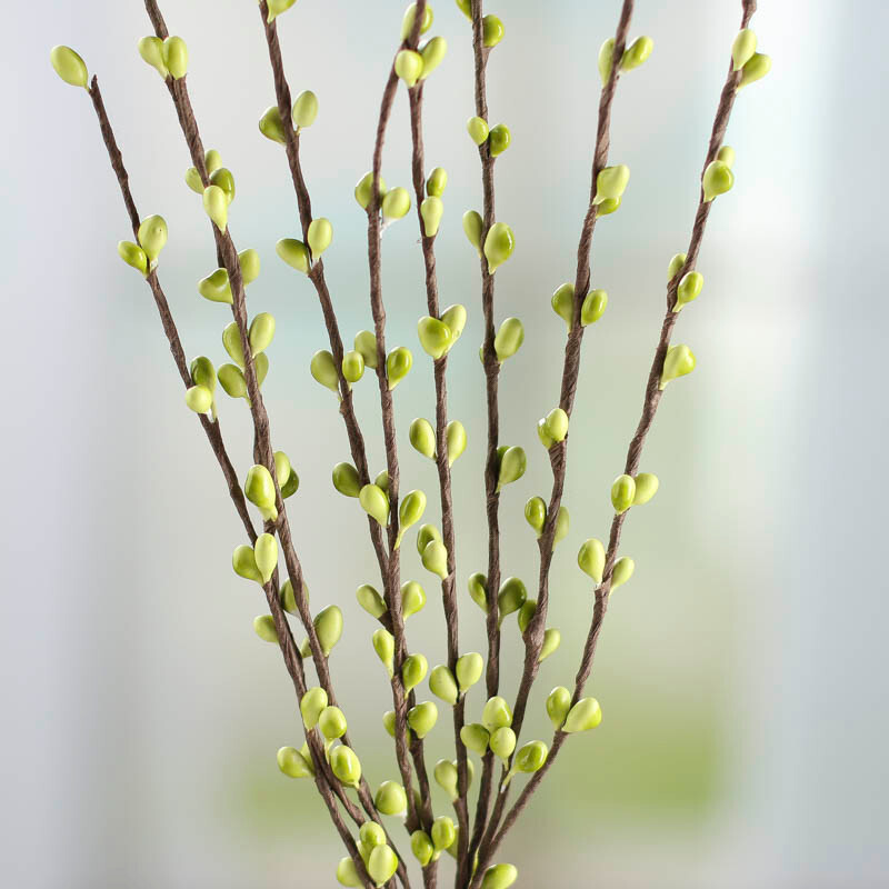 Group of 12 Apple Green Pip Berry Embellishing 12″Floral Sprays