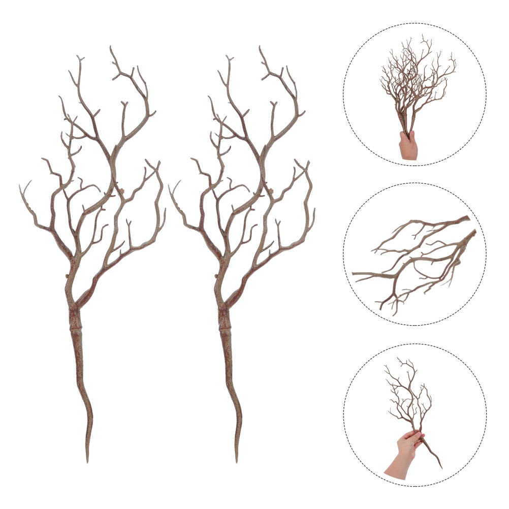 4 Pcs Artificial Decorative Branch Birch Branches for Decoration