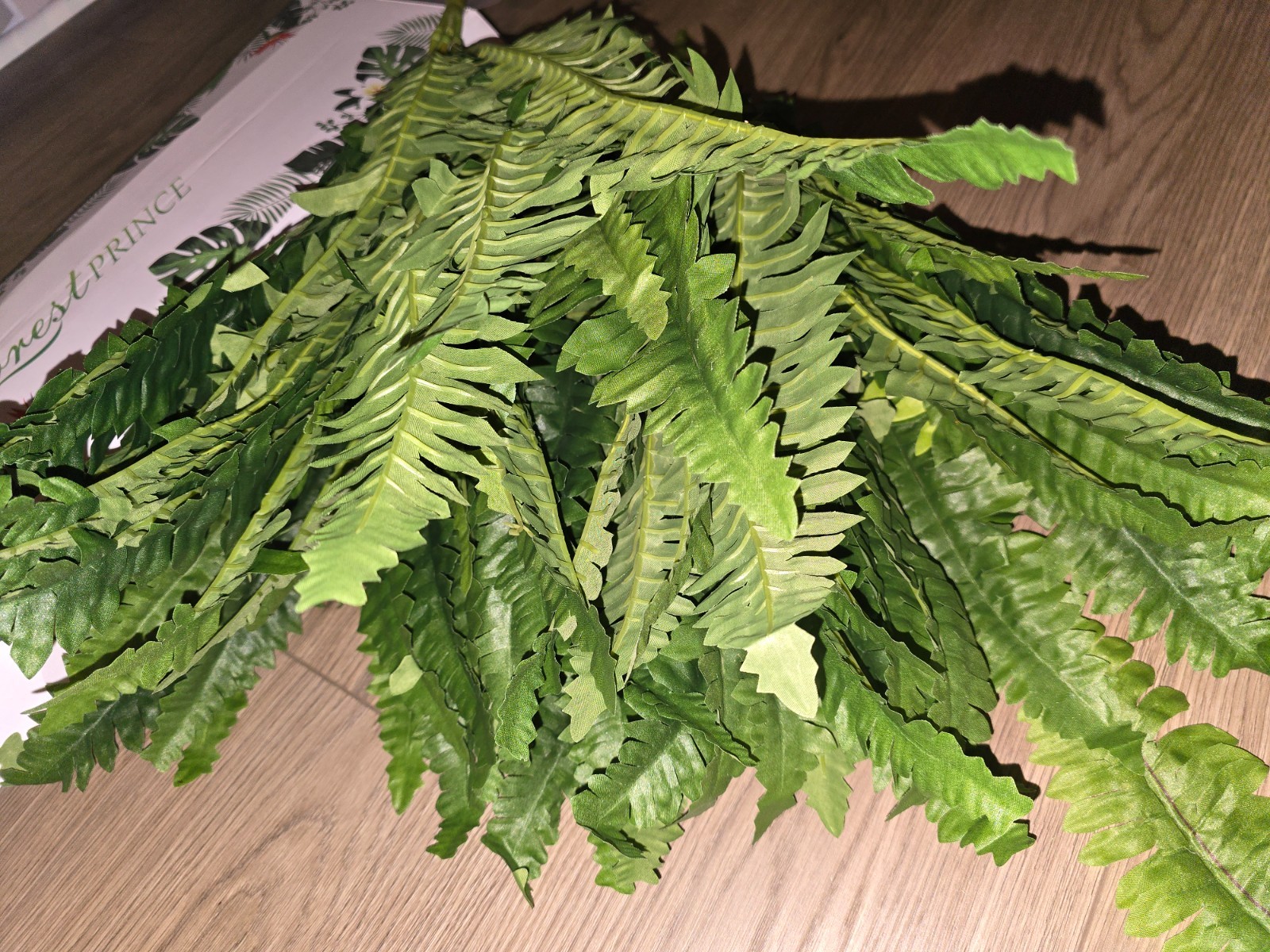 35″ Ferns Artificial Bush Plants Large 2 Boston Ferns For Outdoor Home Decor