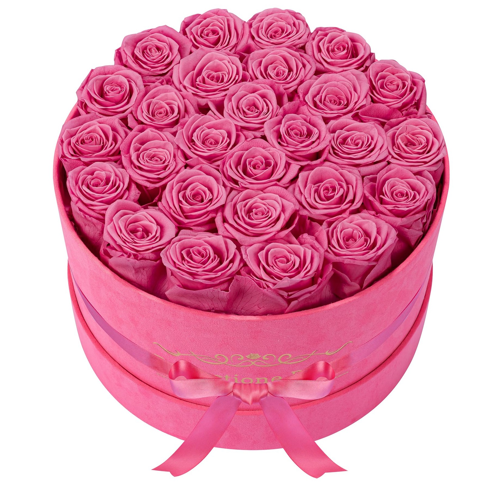 27 Roses in a Box Mothers Day Rose Preserved Flowers for Her Flowers for Deli…