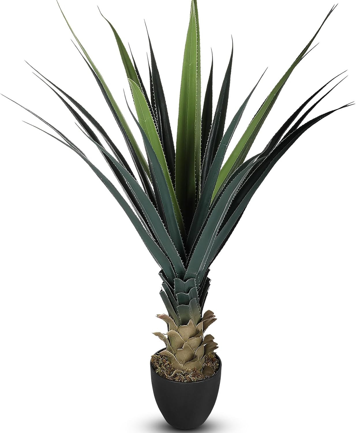 4Ft Tall UV Resistant Faux Agave Plant – Realistic Indoor/Outdoor Decor