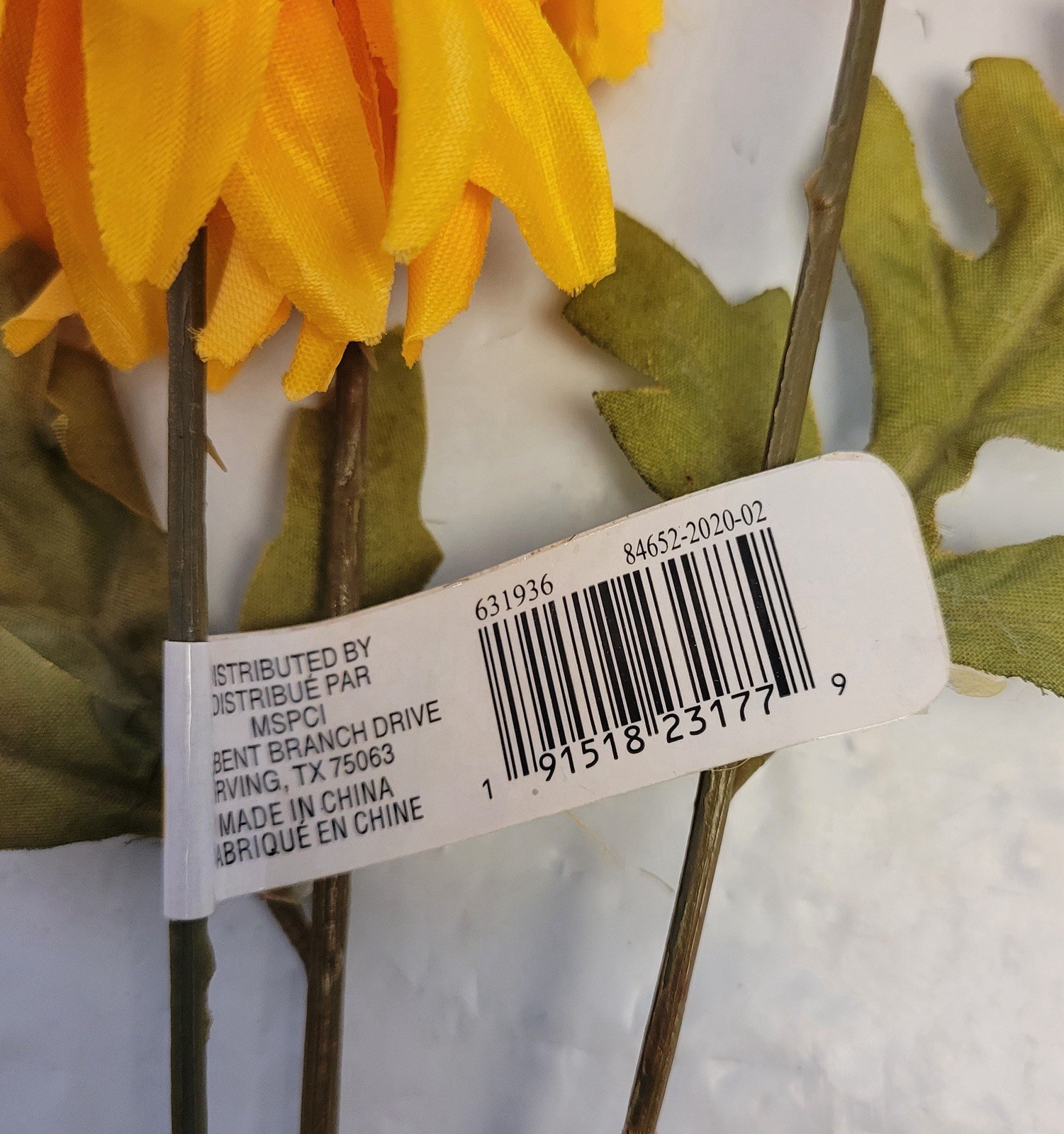 14 Ashland Faux Flowers Yellow Sunflower Lot Stems Picks Craft DIY Fall Harvest