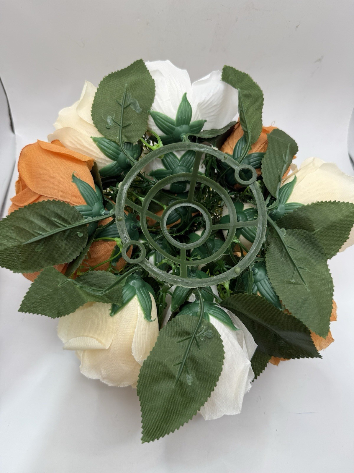 BLOSMON Flower Balls Wedding Rose Centerpieces 6 Pcs Terracotta Fake Flowers