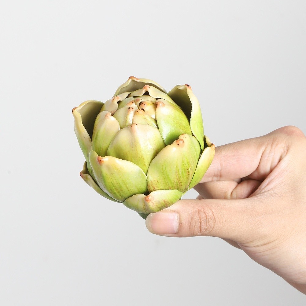 Artificial Artichokes For Glass Jar Arrangements Smooth Polyethylene Build