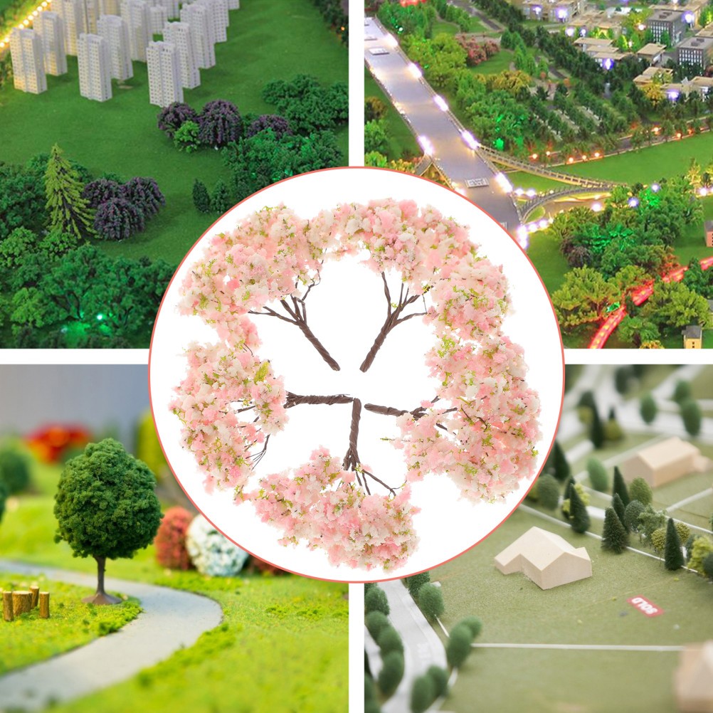 10pcs Artificial Flowers Fake Cherry Blossom Decorations Wedding Flower