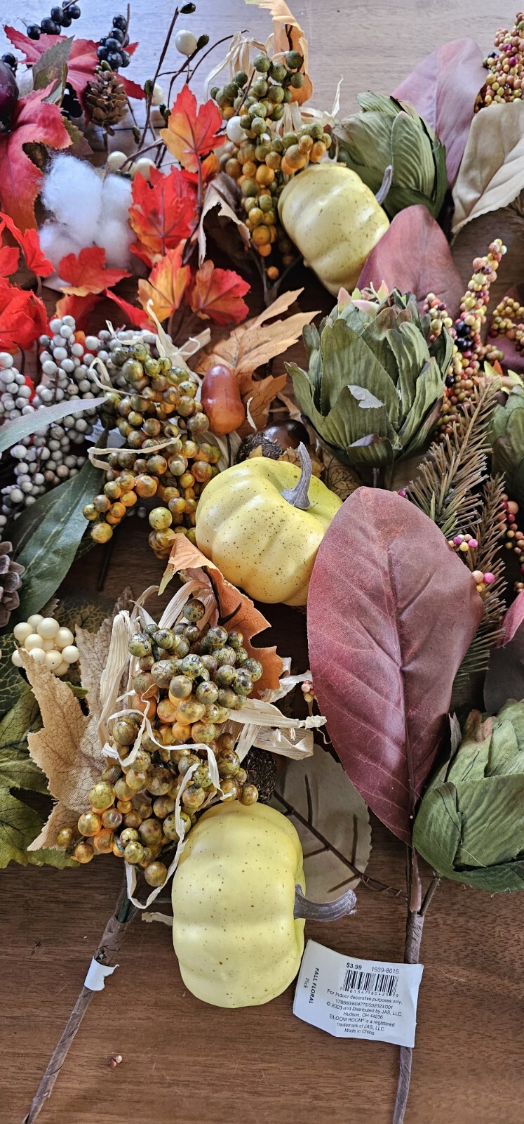 Fall Autumn Branches Stems Bundle Lot 60 BN