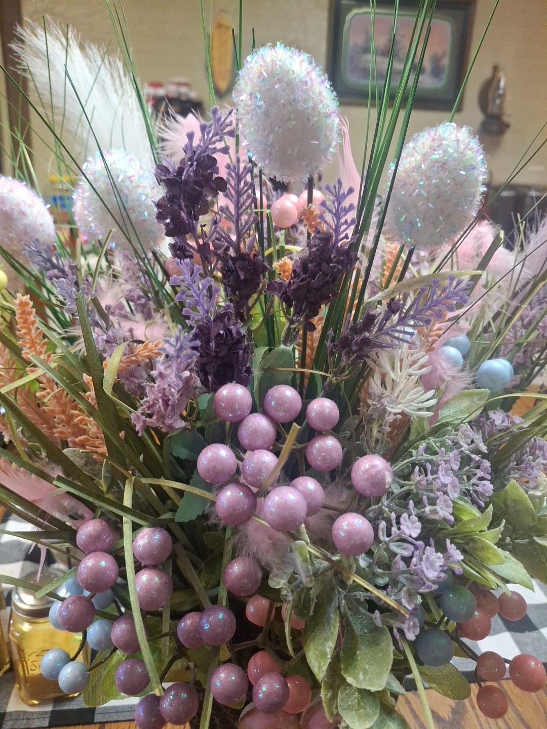 Easter Egg Flower Bouquet Spring Flowers NEW