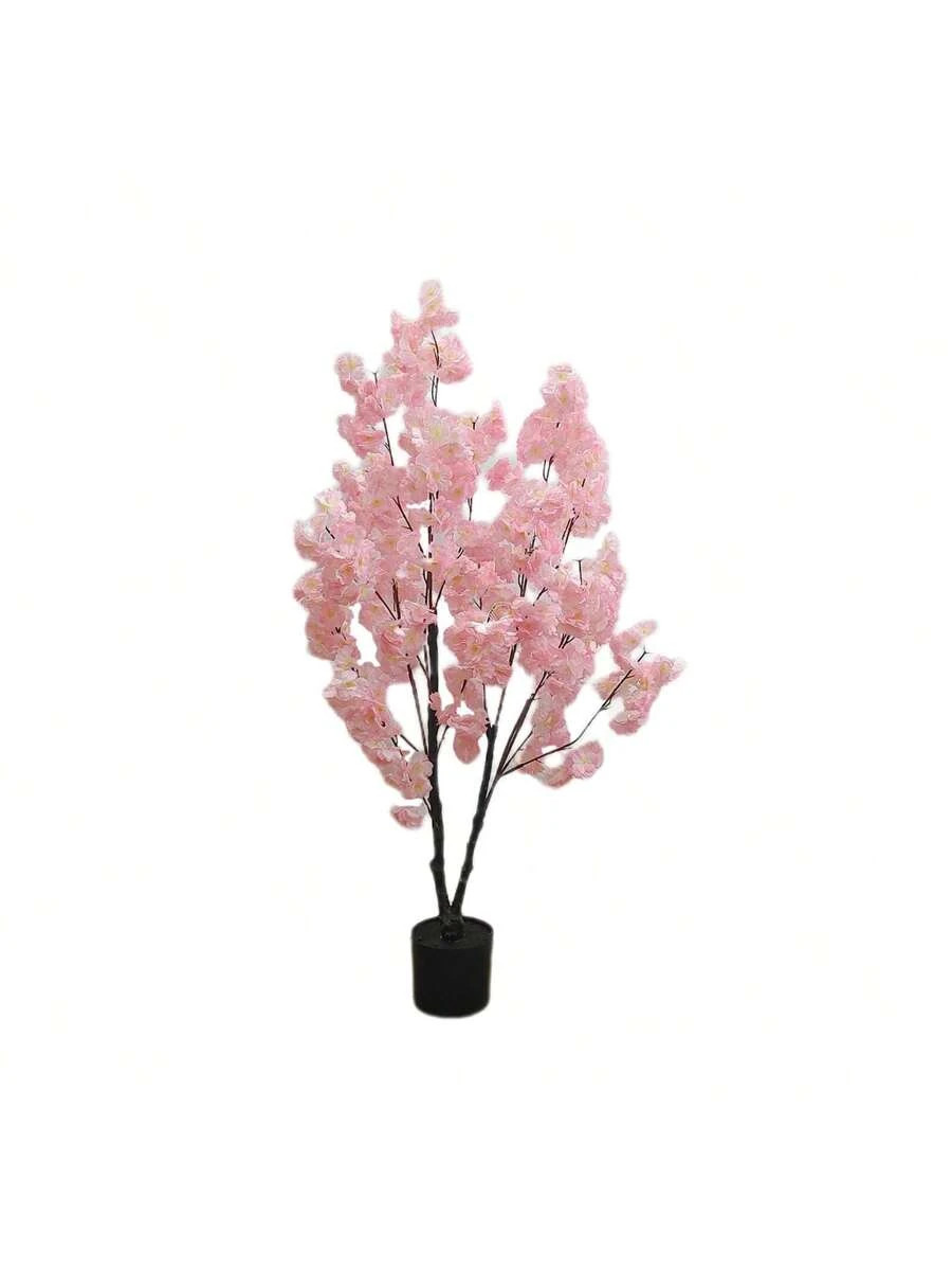 Cherry Blossom Artificial Tree 3.9ft/4.9ft/5.9ft Silk Plant