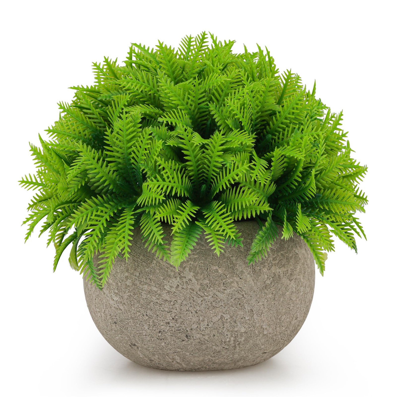 Mini Potted Boxwood Topiary Plant Small Artificial Fake Plant Indoor for Home…