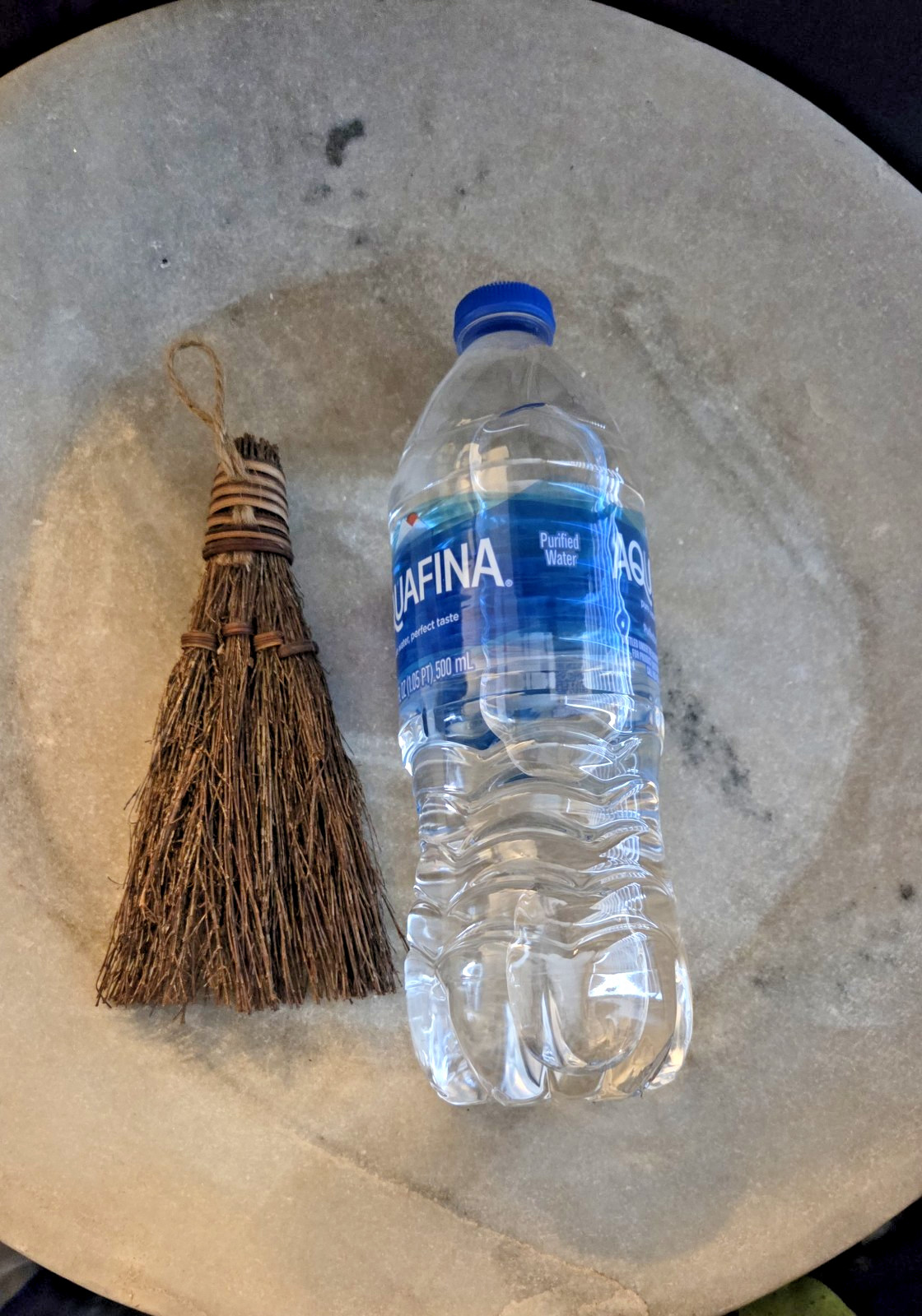 Whisk Mini Cinnamon Scented Broom 6 Inch Rustic Twig Mini Cleaning Decor