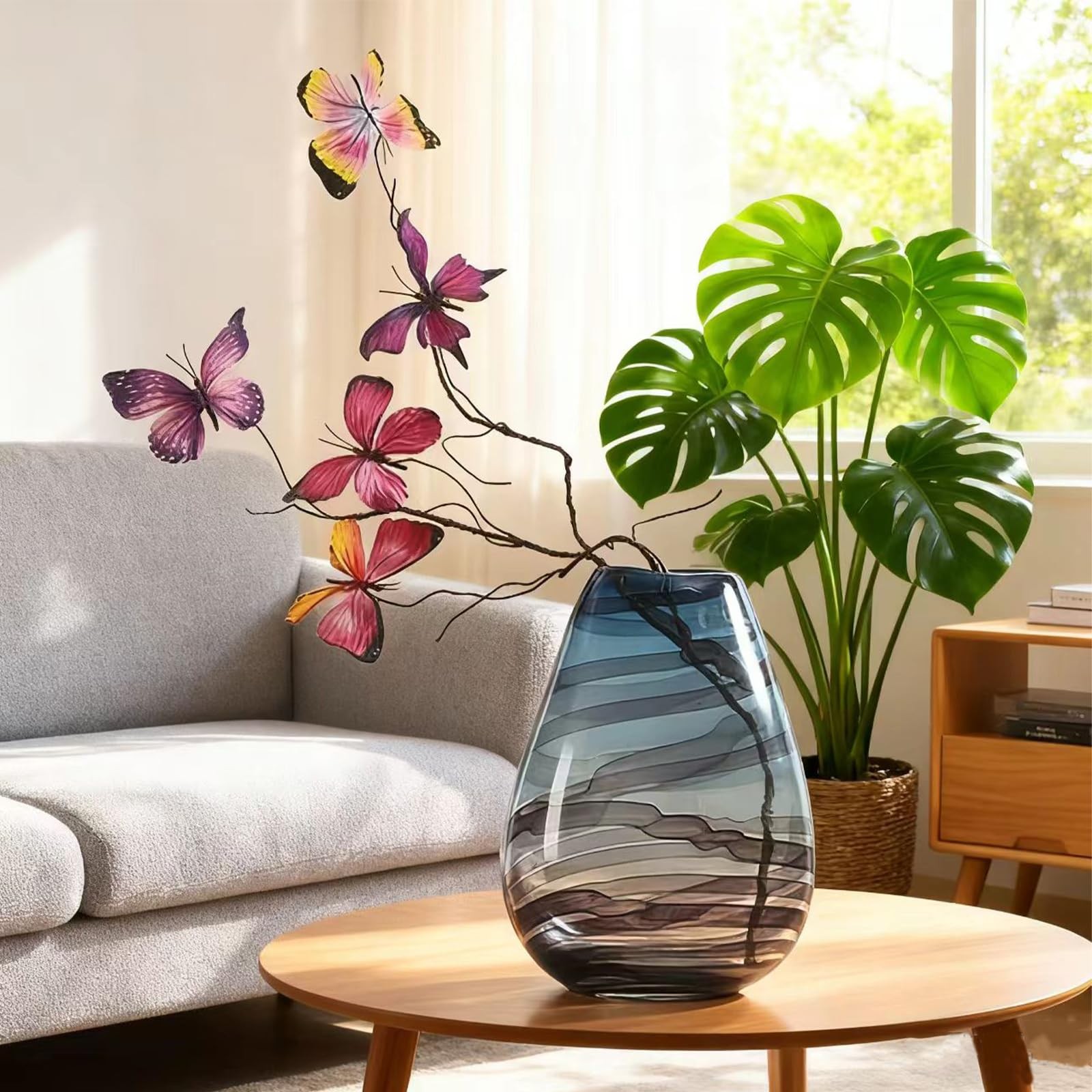 Artificial Butterfly, Silk Butterflys, Butterflies for Crafts for Floral Arra…