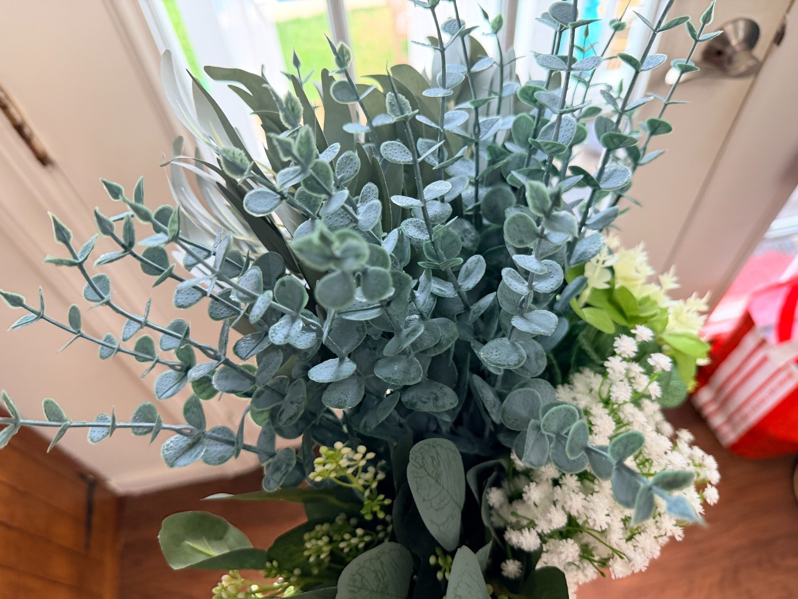 120 Pcs Artificial Eucalyptus Stems Faux Greenery Baby Breath Wedding Decor