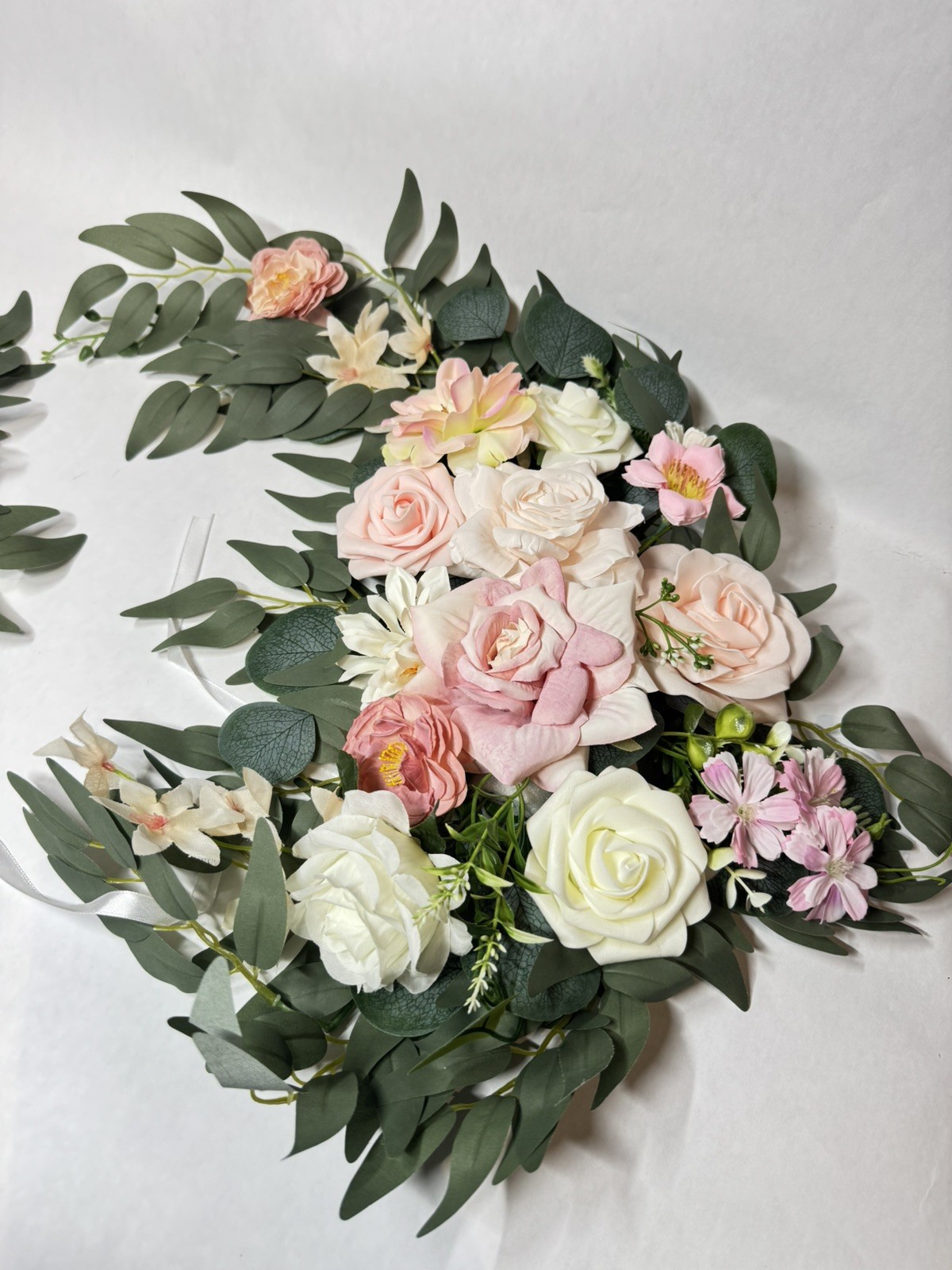 Artificial Wedding Arch Flowers Kit Lifelike Silk Foam Decoration Events New