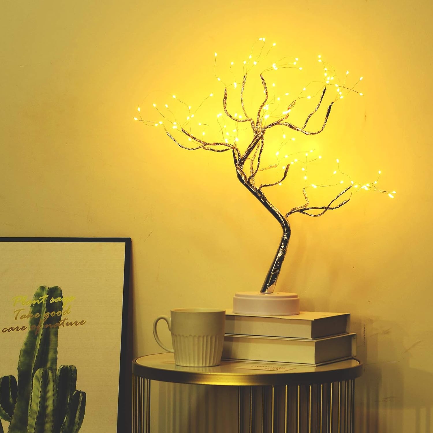 50,8 cm Bonsai Feengeist Baum Licht mit 108LED without Remote, Warmweiß