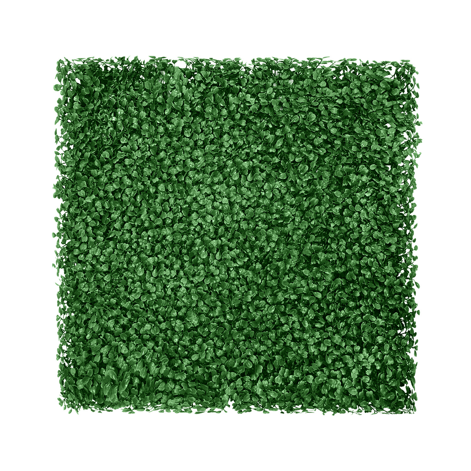 20″x20″ Artificial Grass Wall Decor Privacy Fence Panel, Boxwood Dark Green