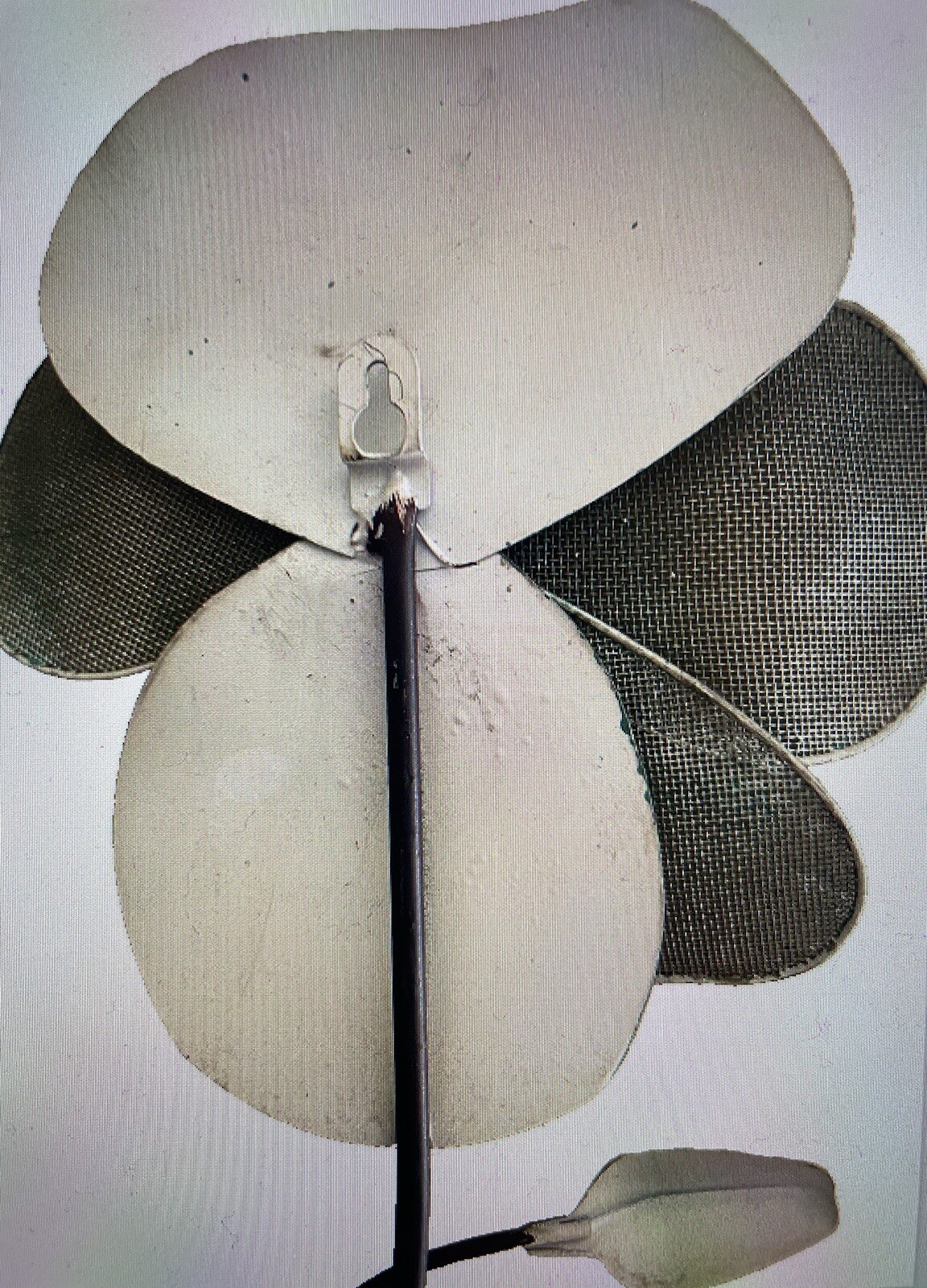 Indoor Outdoor Flower Stem with Clear stones (Light Green) 30″L x 9.5″W