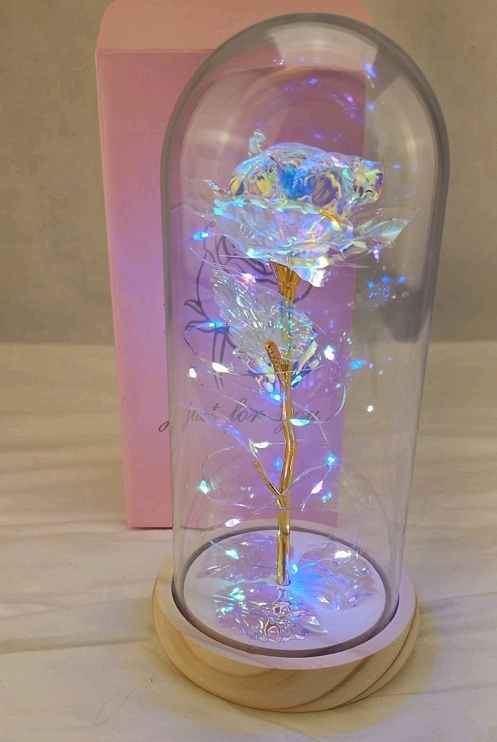 Mothers Day Rose Gift for Mom- Light Up Flowers Gifts For Women- Birthday Gift