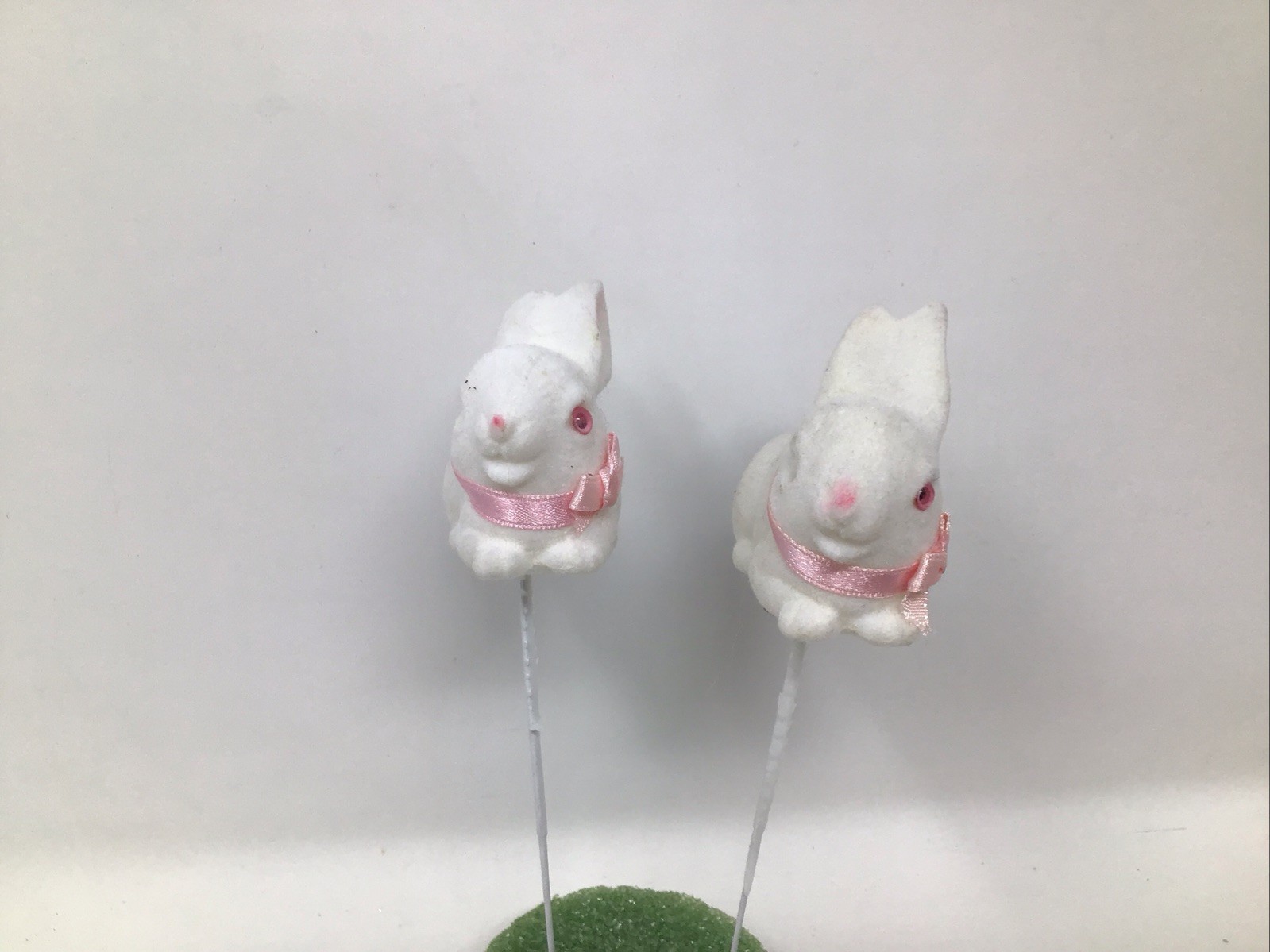 Vintage Easter Bunny Floral Picks 2 Duck Picks 6”-9” Picks Lot Of 14 Felt