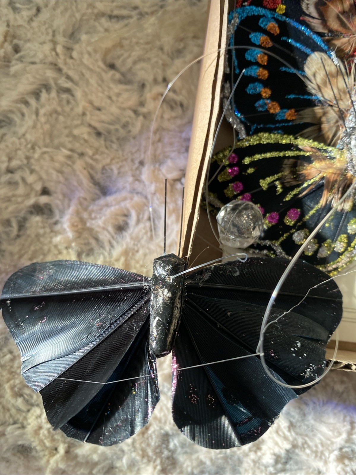 Boxed Set of 12 Dragonflies Or 12 Butterflies Garland Floral Decor & Arrangement
