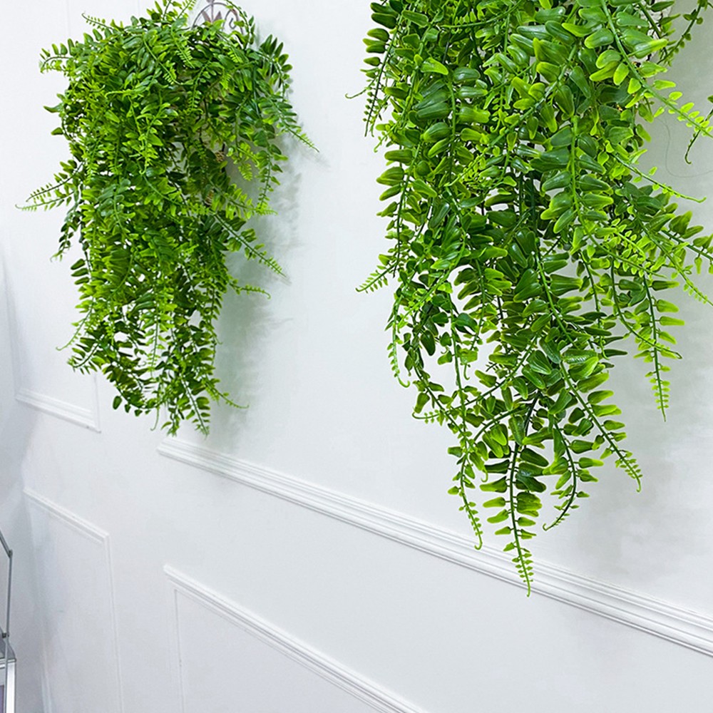 Wall Hanging Artificial Plant Artificial Large Boston Fern Plant Wall Hanging Ho