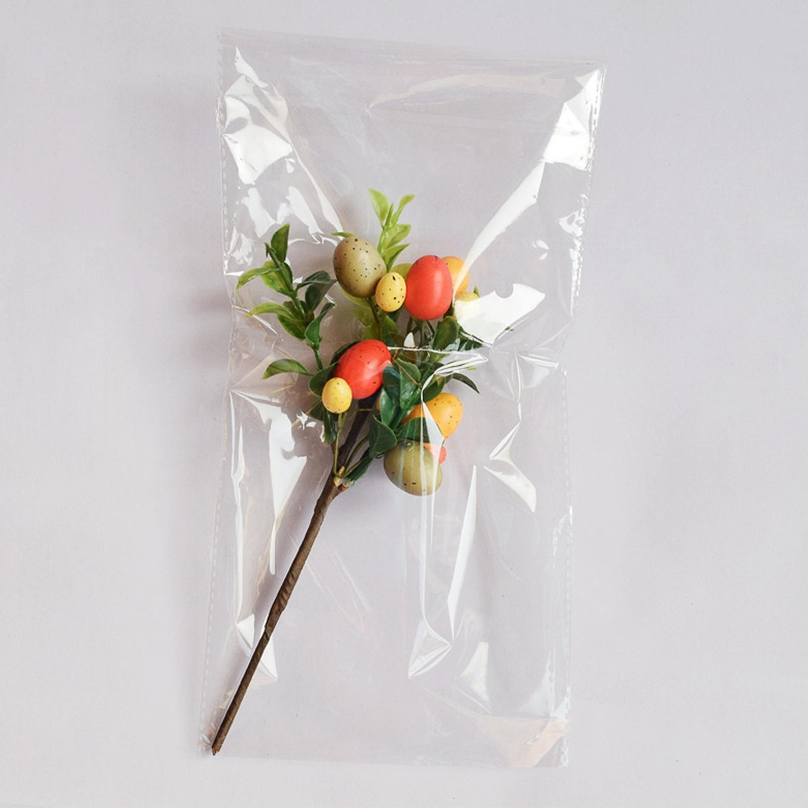 Easter Egg Flowers Colorful Artificial Floral Picks Vase Decor Spring Flowers