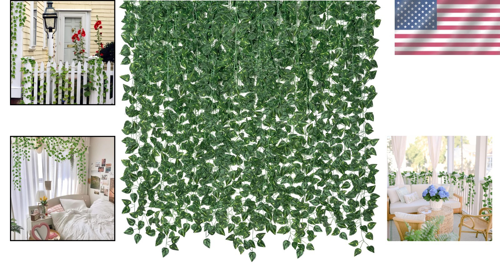 Stunning 98Ft Artificial Ivy Garland – Perfect Fake Vines for Indoor & Outdoor